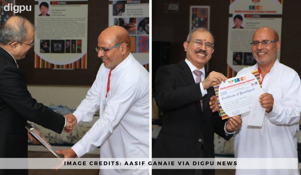 Bashir Ahmad Bhat – The Man Who Embellished The Craft Of Embroidery - Digpu