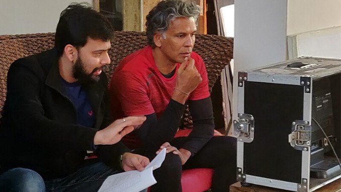 Entertainment News Digpu - Vivek Kunwar creates an uplifting ad-campaign featuring Milind Soman , Motif Global, Lifelong Online