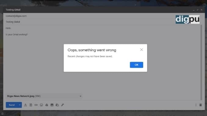 Gmail Down - Users Alarmed after Apps suffer global outage - Tech News Digpu