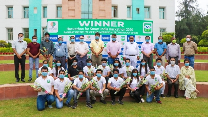 Panipat Institute of Engineering and Technology Students Bag Three Prizes In Smart India Hackathon 2020 1 Panipat Institute of Engineering and Technology Students Bag Three Prizes In Smart India Hackathon 2020 - Education News Digpu