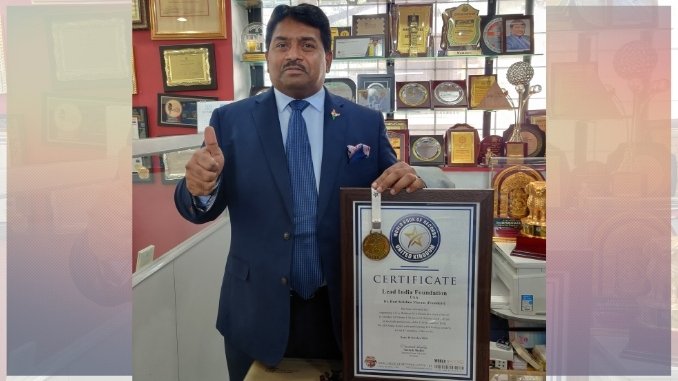 The Lead India Foundation Receives World Book Of Record Certification - Digpu News