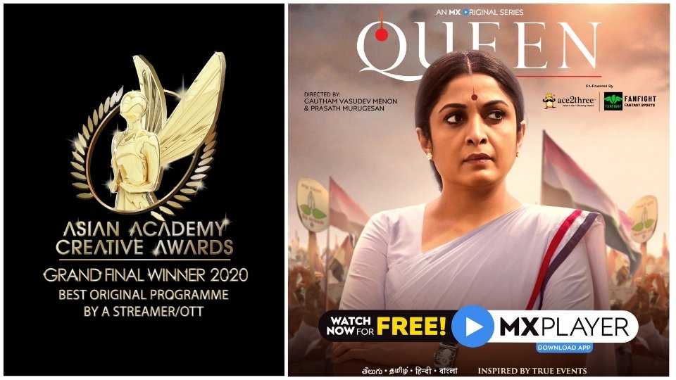 MX Player Bags Asian Academy Creative Awards 2020 for 2 OTT shows - Digpu News