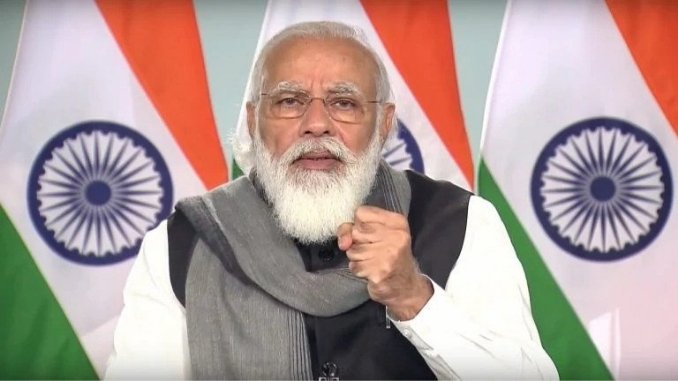 PM Modi at the opening of a virtual summit_ India, Uzbekistan together for terrorism - Digpu