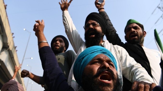 Farmer have boycotted government-served food at Vigyan Bhawan