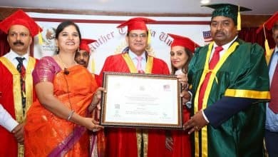 Dr Hari Krishna Maram honoured with D.Litt in the field of Digital Revolution
