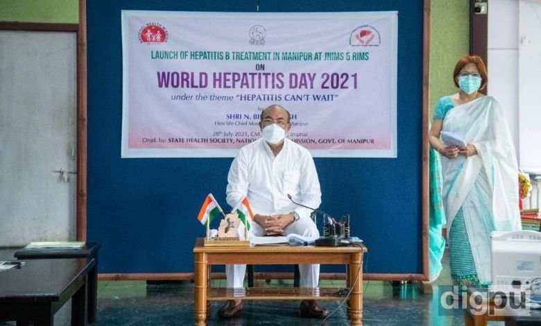 Free of cost Hepatitis B treatment in Manipur at MTCs: CM Biren Singh