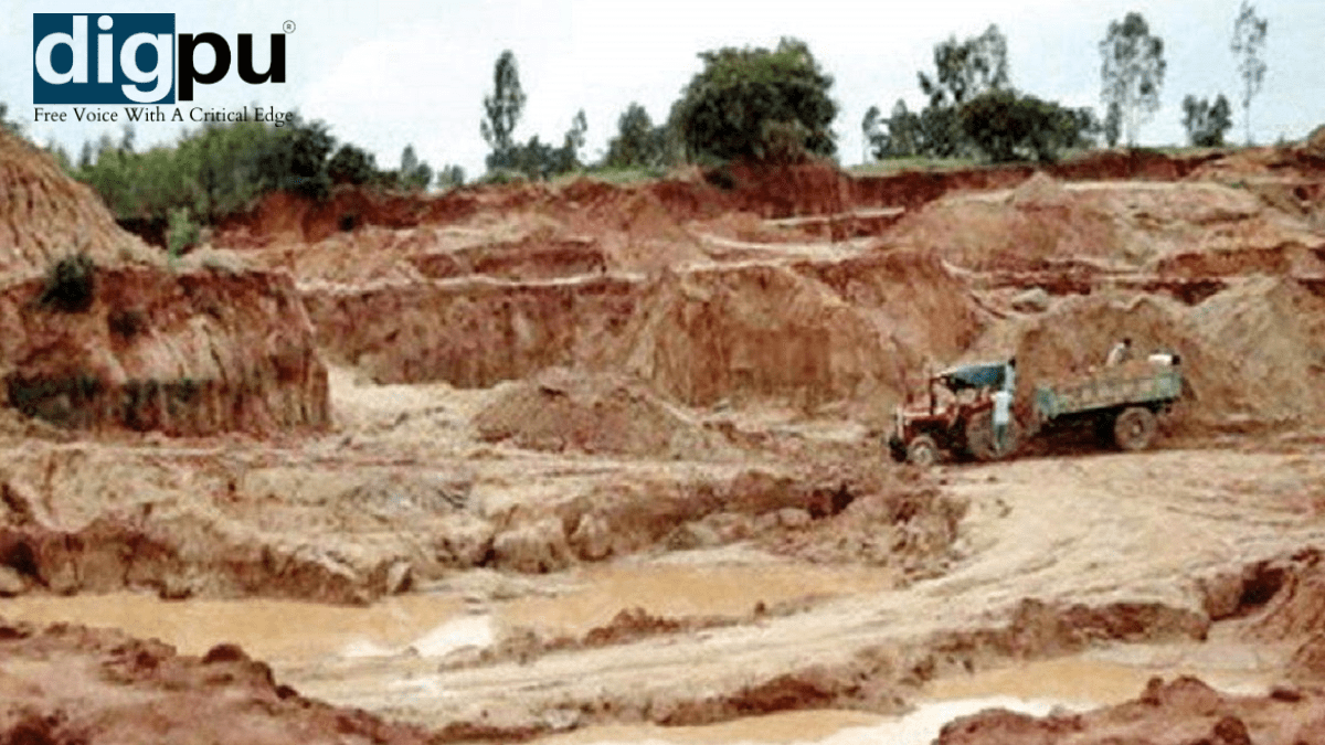 Illegal sand mining in Jabalpur wreaking destruction on the banks of the Narmada with Tacit Government support