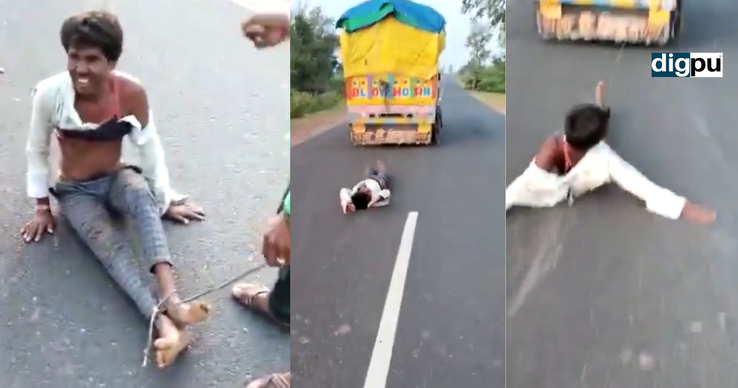 Madhya Pradesh: Tribal thrashed, tied to a vehicle and dragged, dies