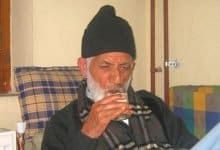 Hurriyat leader Syed Ali Shah Geelani