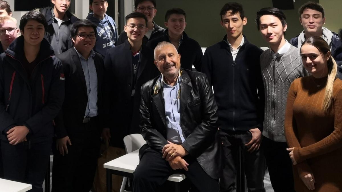 Anthony Moore was delighted to be amongst the Global Leaders of the world