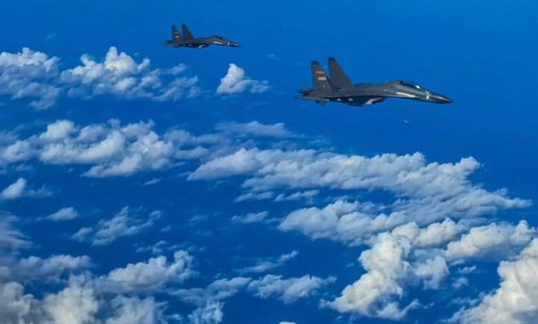 China Taiwan incursions