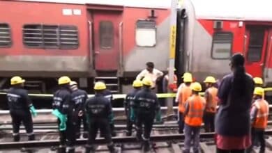 Unfortunate Derailment at Nampally Station Charminar Express Coaches Overshoot Terminal Point, 6 Injured